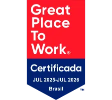 Great Place To Work — Certificada Jul 2025 – Jul 2026 Brasil